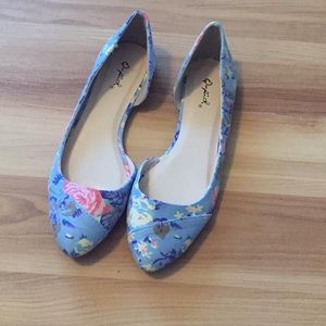Floral flats